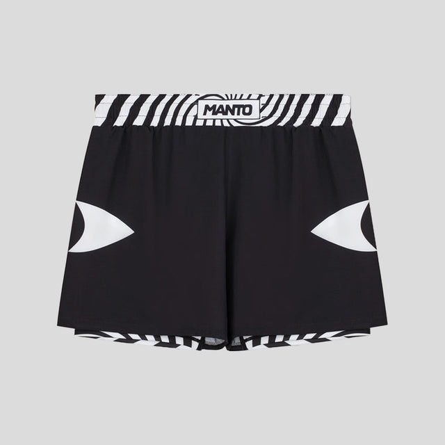 Manto Illusion Fight Shorts Black