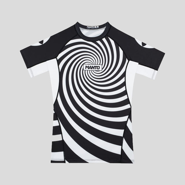 Manto Illusion Rash Guard Black