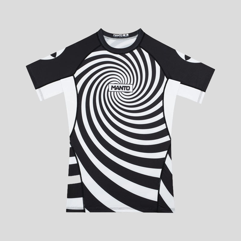 Manto Illusion Rash Guard Black