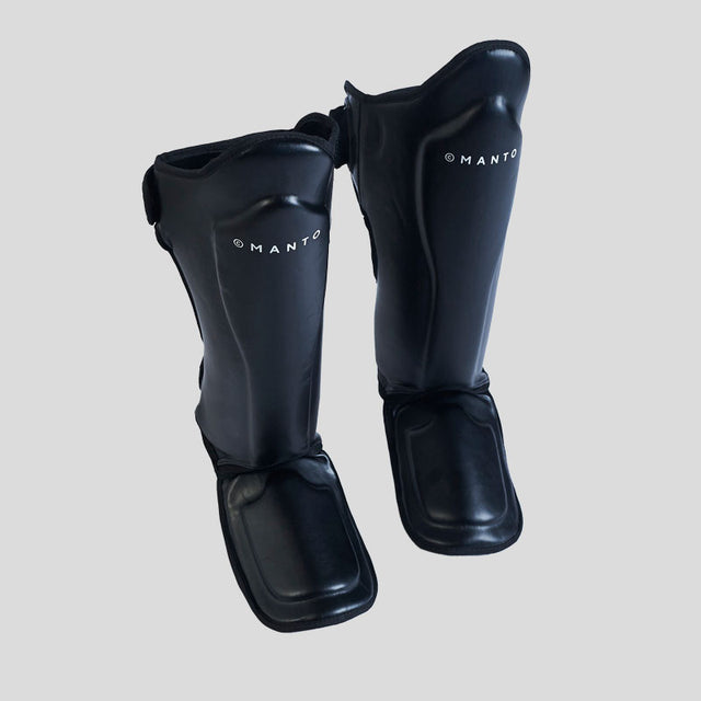 Manto Impact Shin Guards Black