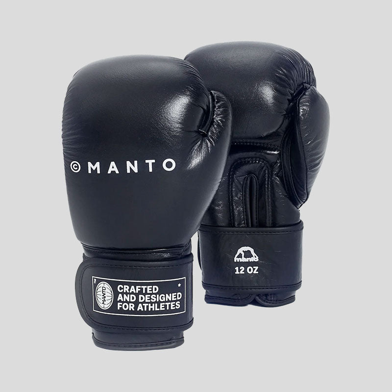 Manto Impact+ Boxing Gloves Black