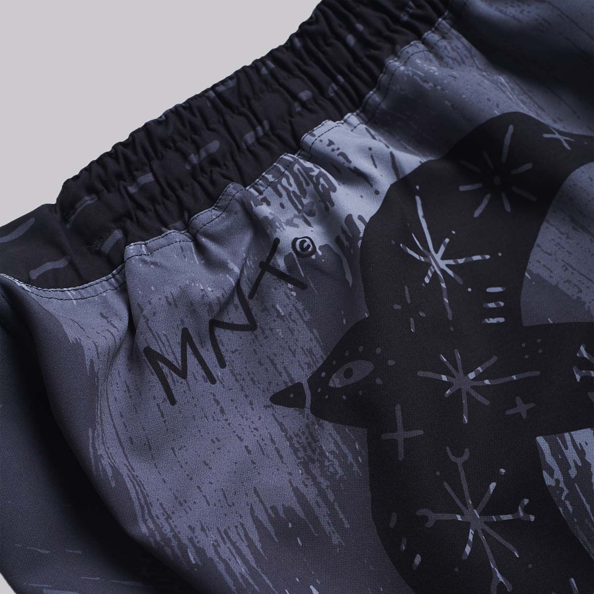 Manto Livings Fight Shorts Grey