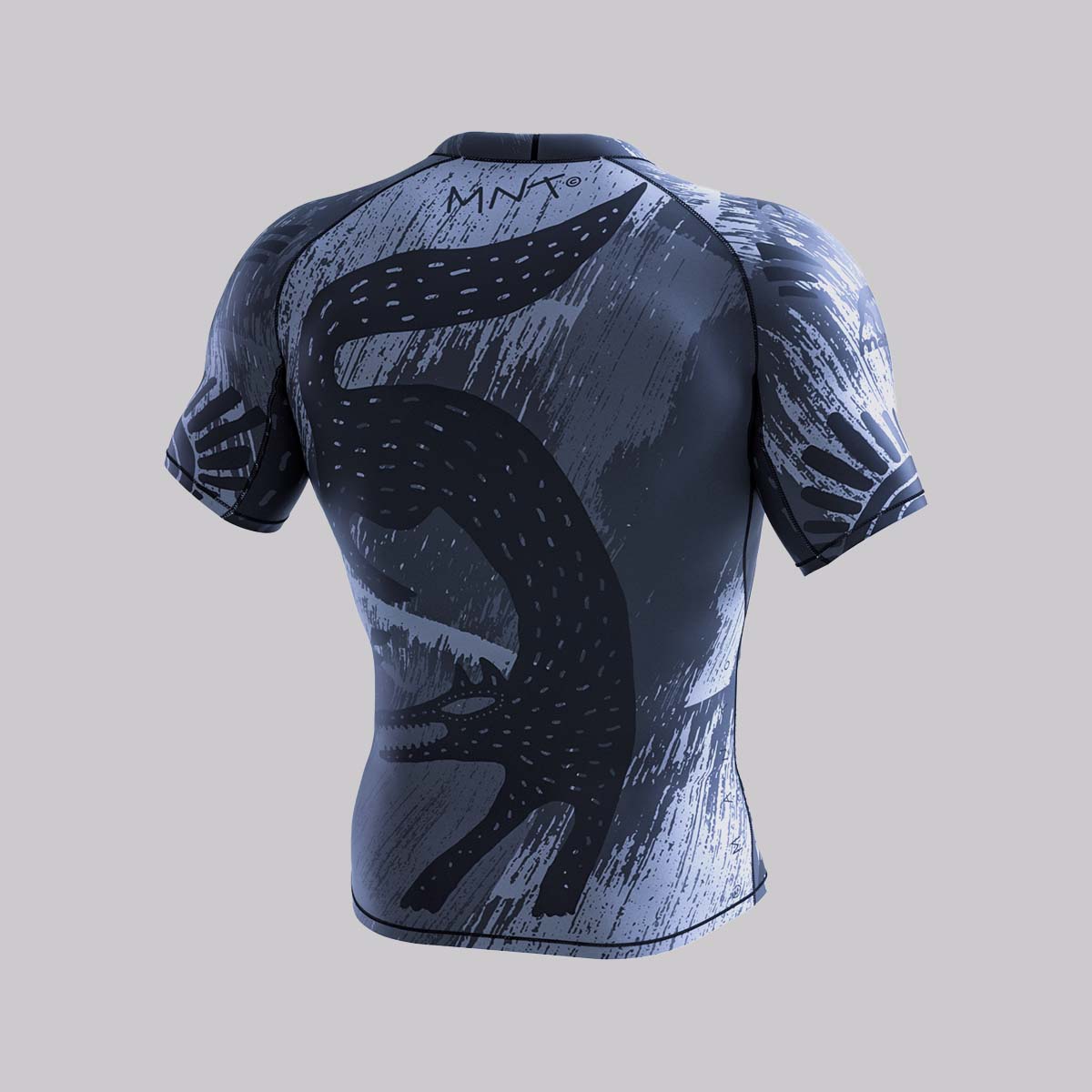 मंटो लिविंग्स रैश गार्ड ग्रे