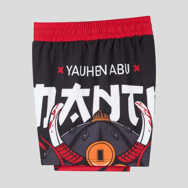 Manto Lucky Cat Fight Shorts Black
