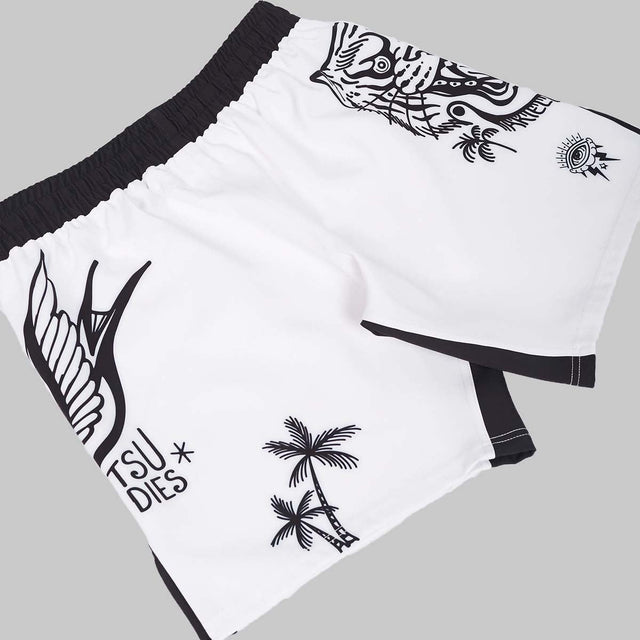 Manto Miko Fight Shorts White