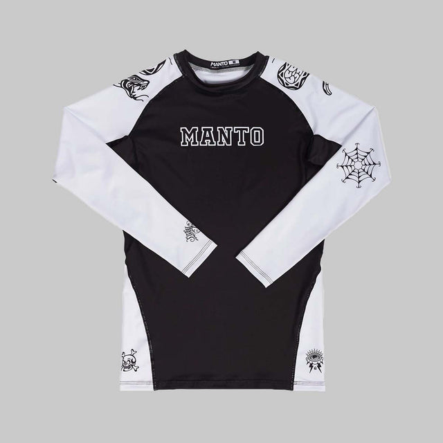 Manto Miko Rash Guard White
