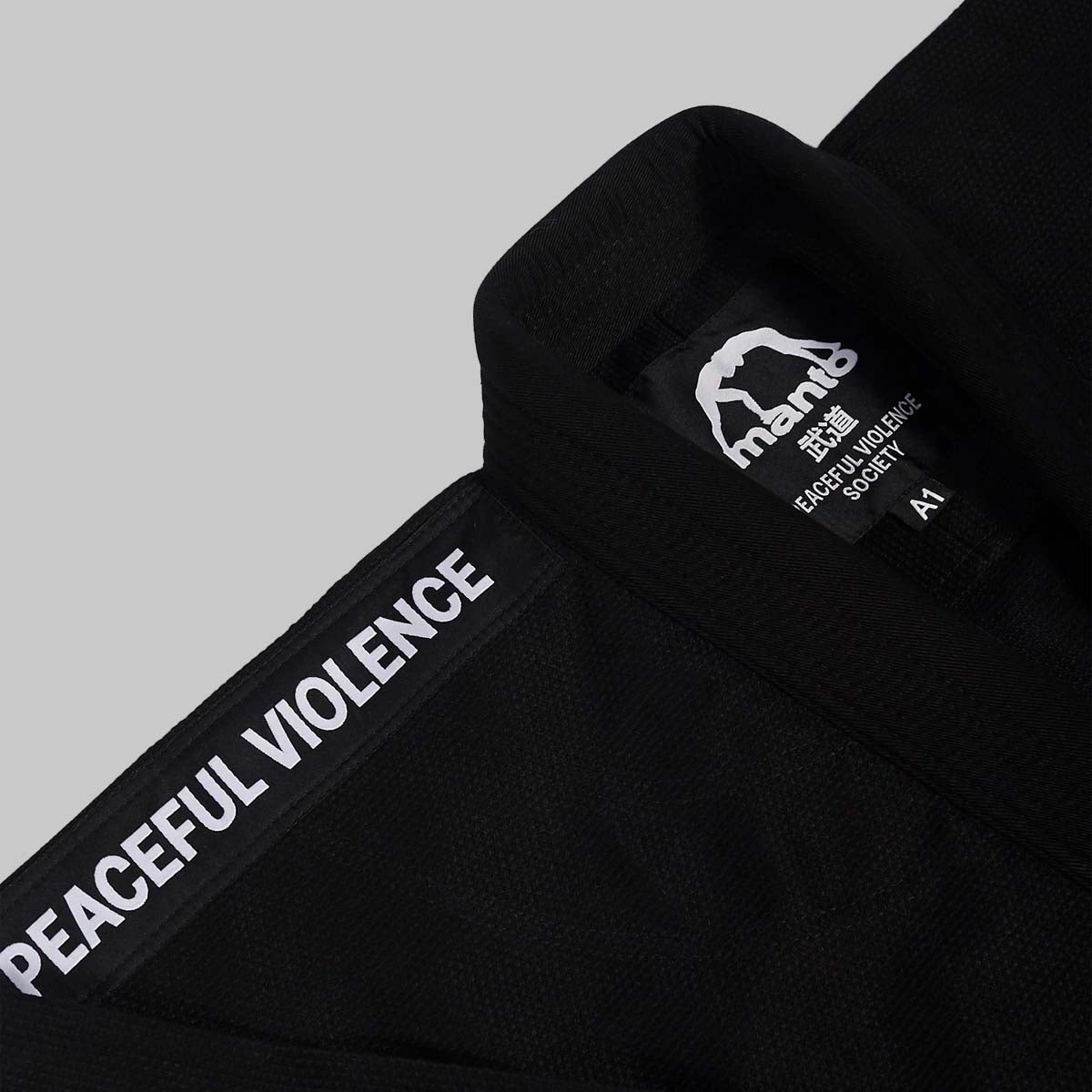 マントソサエティbjj gi black