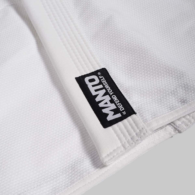 Manto Society BJJ Gi White