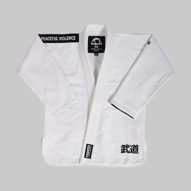 Manto Society BJJ Gi White