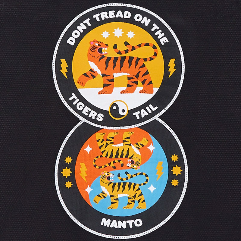 Manto Tigers Tail BJJ Gi Black