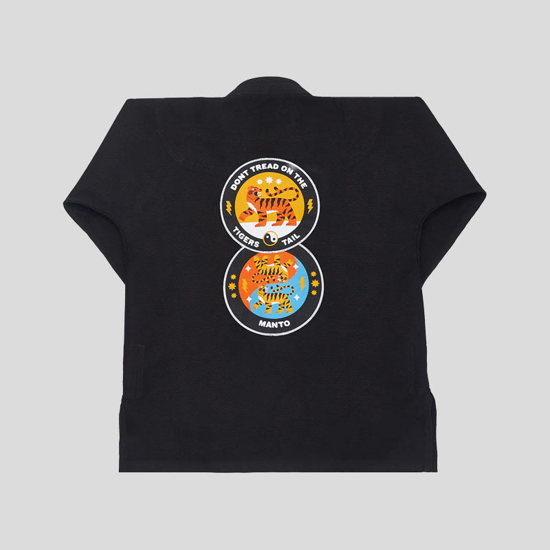 Manto Tigers Tail BJJ Gi Black