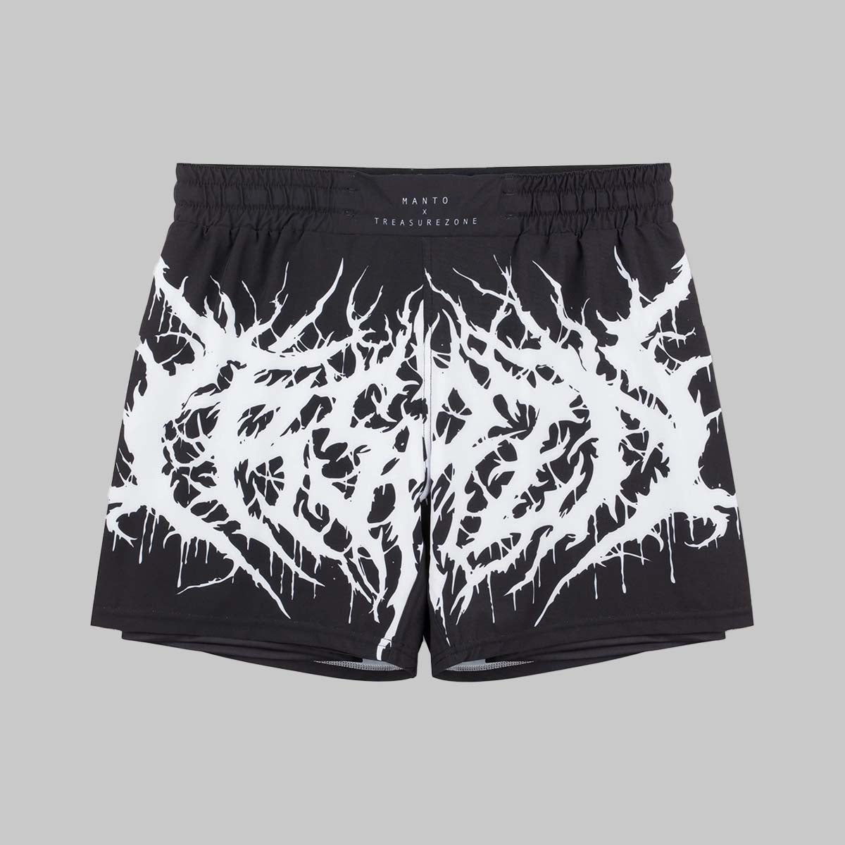 Manto schatzone vecht shorts zwart