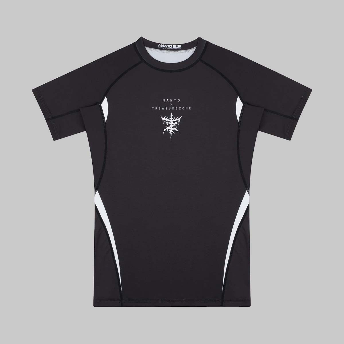 Manto Treasure Zone Rash Guard Black