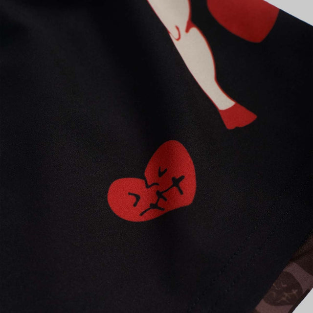Manto Tuff Luv Fight Shorts Black