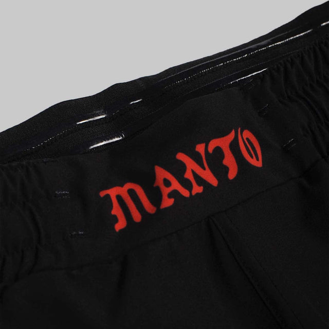 Manto Tuff Luv Fight Shorts Black