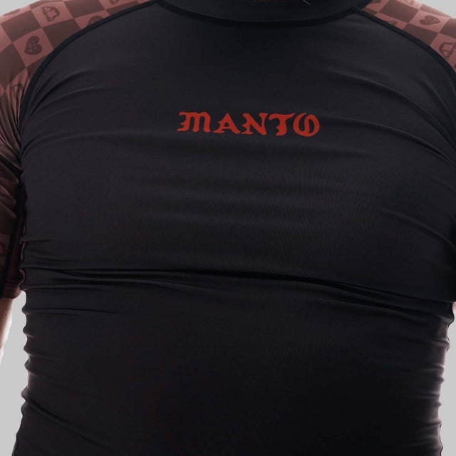 Manto Tuff Luv Rash Guard Black
