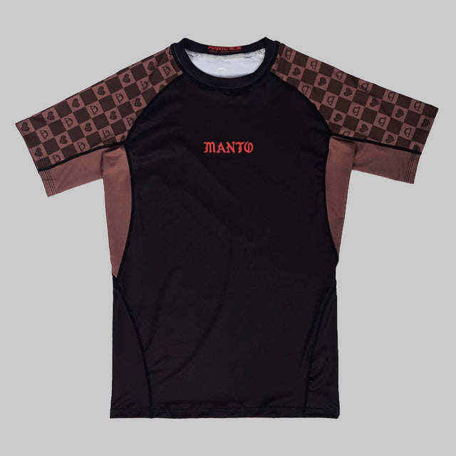 Manto Tuff Luv Rash Guard Black