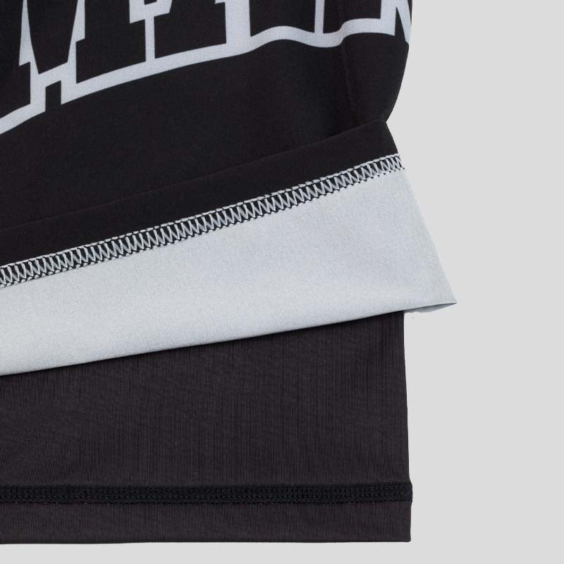 Manto Varsity Fight Shorts Black