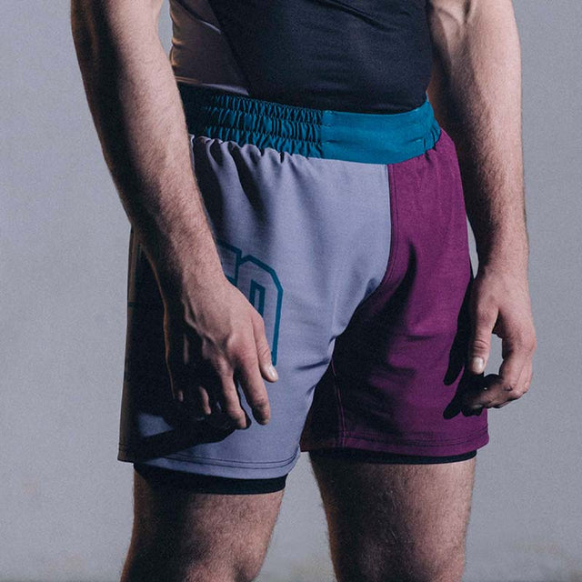 Manto Varsity Fight Shorts Multicolour