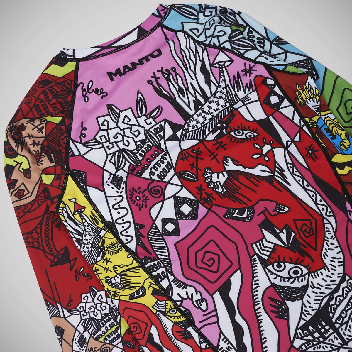Manto Wicky Long Sleeve Rash Guard Multicolour