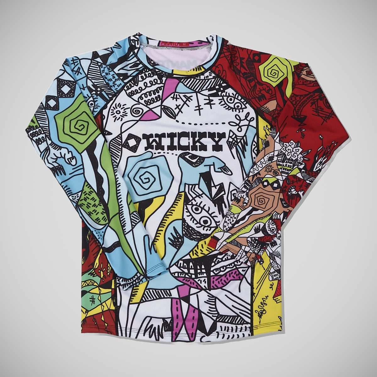 Manto Wicky Long Sleeve Rash Guard Multicolour