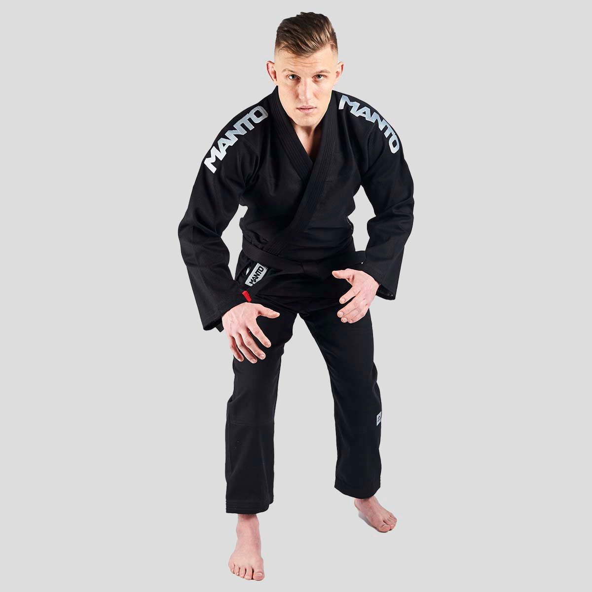 Manto x4 bjj gi negro