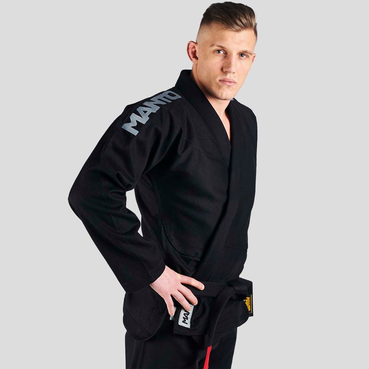 Manto x4 bjj gi negro