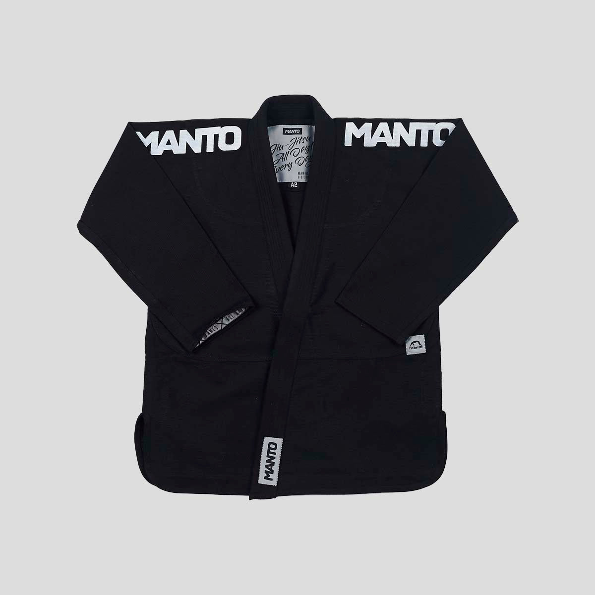 Manto x4 bjj gi negro