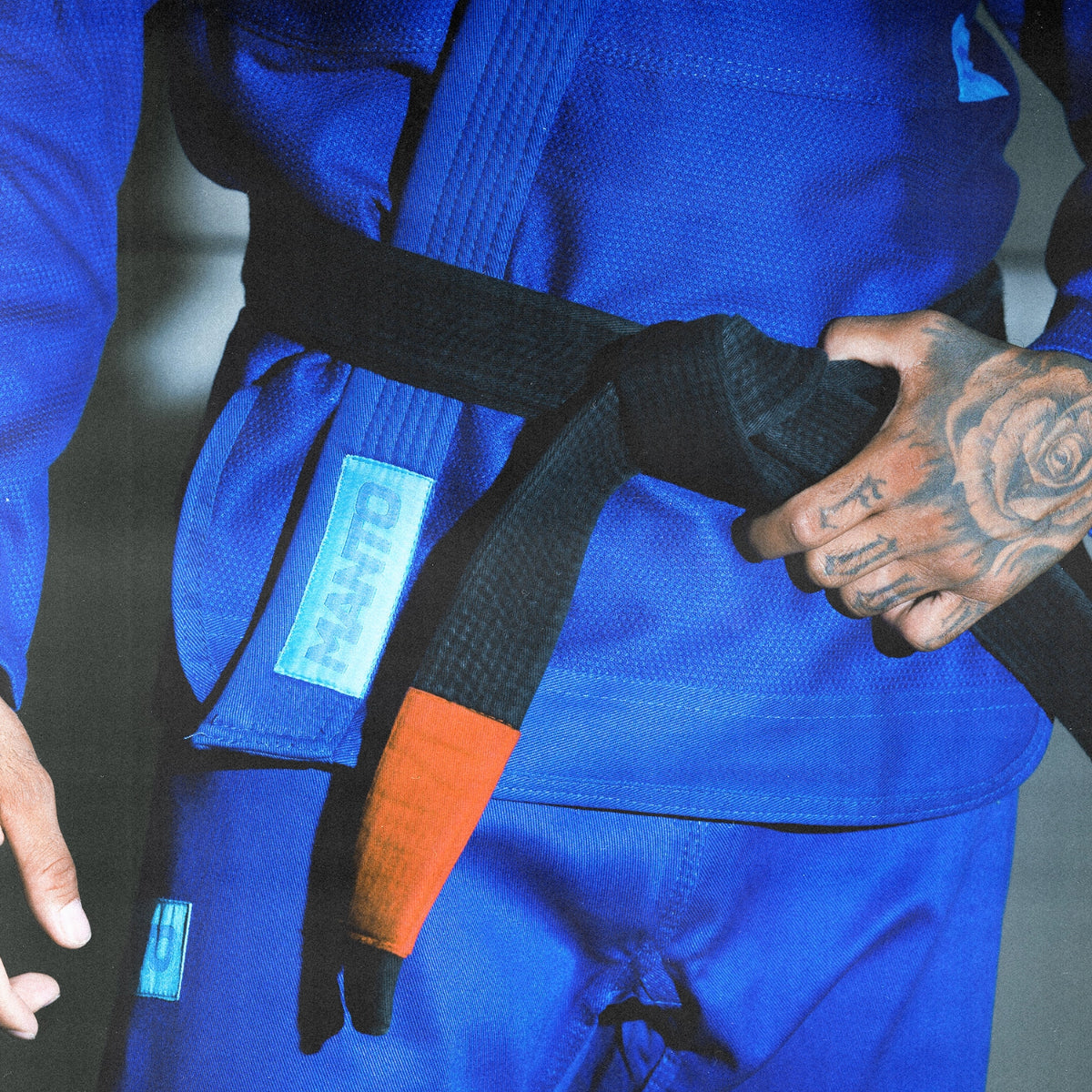 Manto x5 bjj gi azul