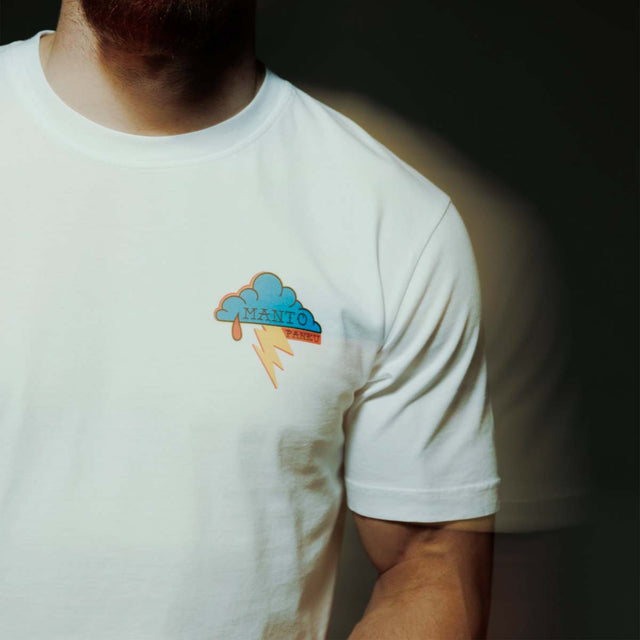 Manto x Panku Eagle T-Shirt White