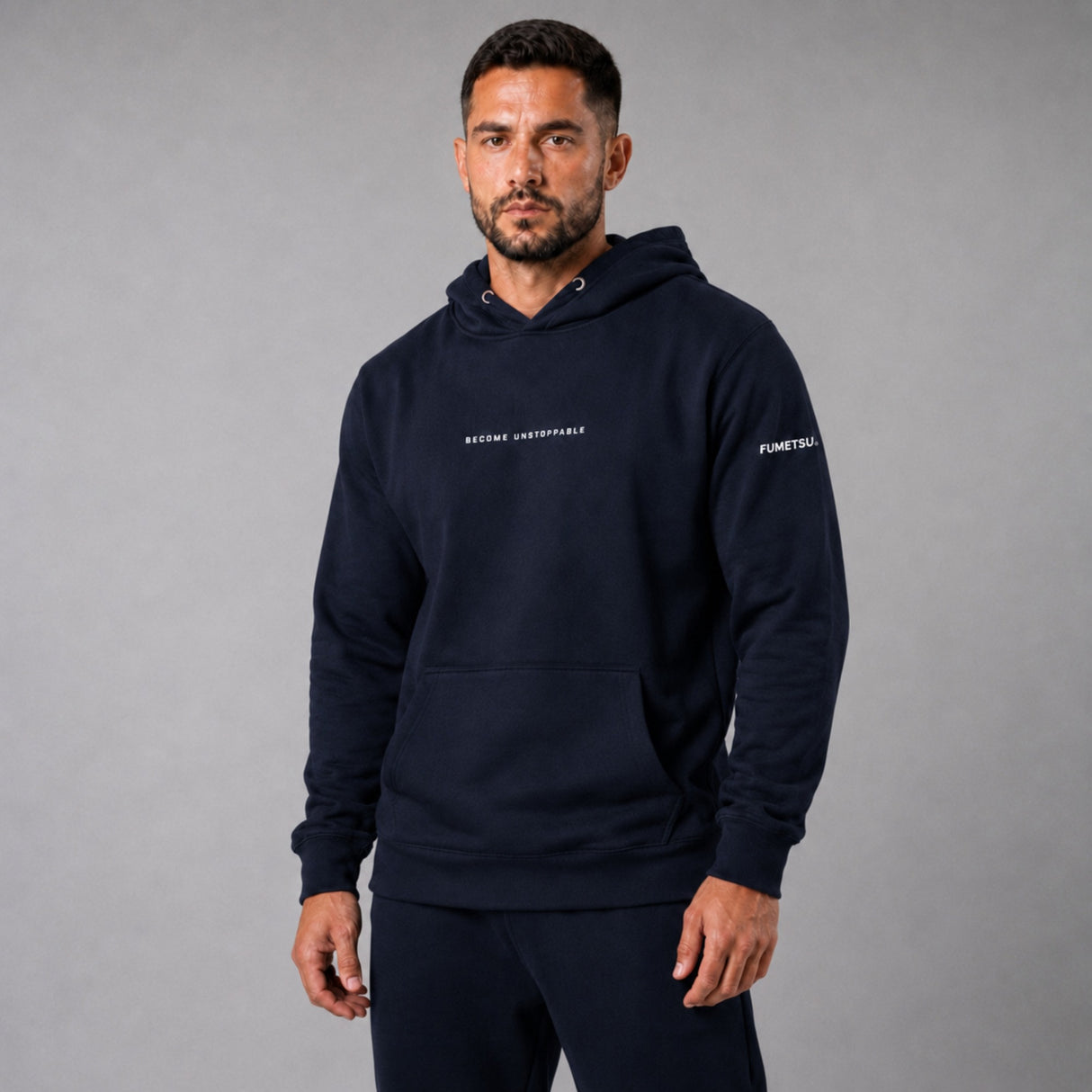 Fumetsu Mantra Hoodie Navy