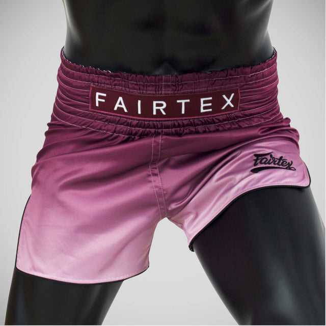 Fairtex BS1904 Fade Muay Thai Shorts Maroon