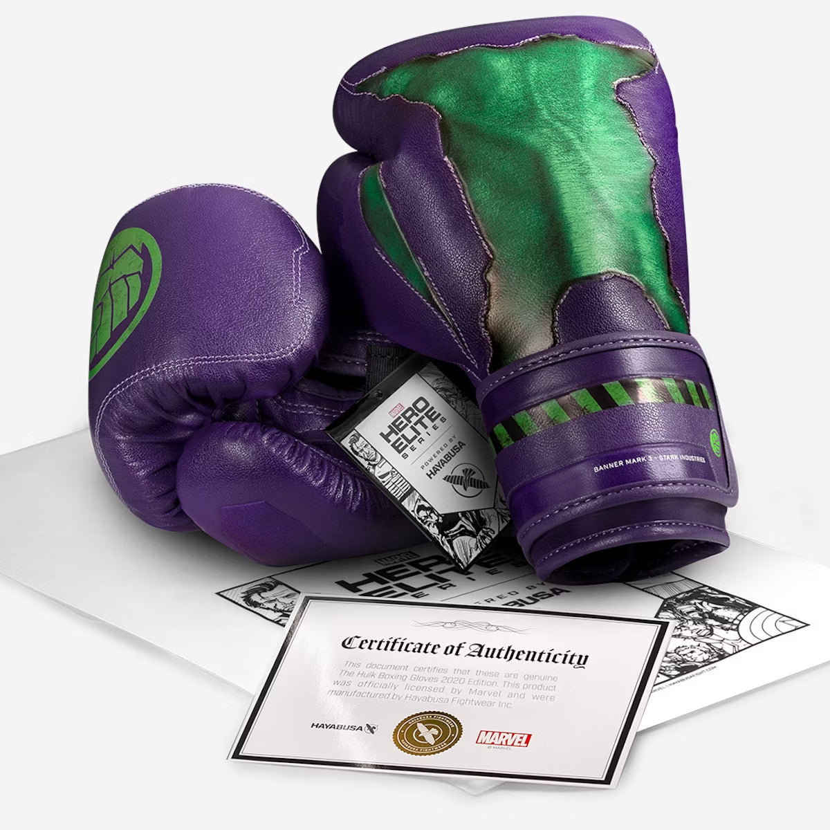 Τα γάντια του Marvel's Boxing Purple/Green