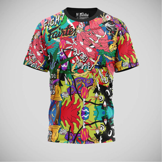 Multicolour Fairtex X URFACE Full Print Dri-Fit T-Shirt
