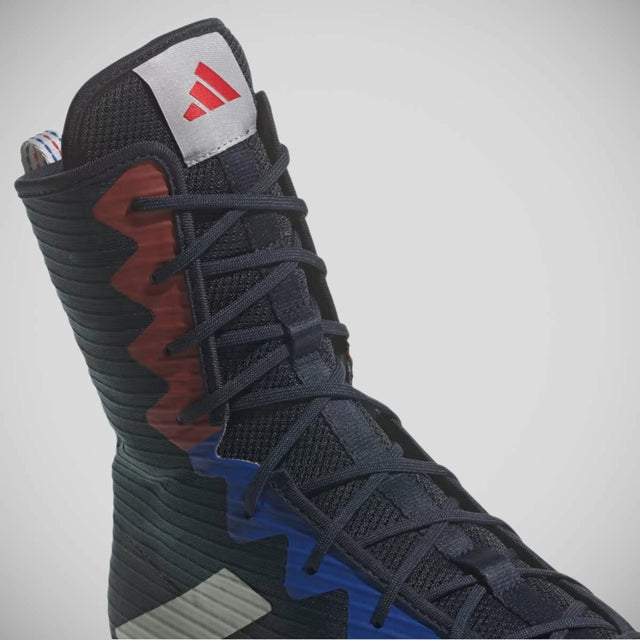 Adidas Box Hog 4 Boxing Boots Navy