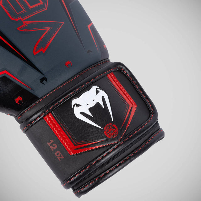 Venum Elite Evo Boxing Gloves Navy/Black/Red