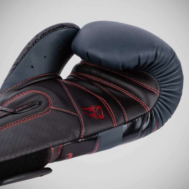 Venum Elite Evo Boxing Gloves Navy/Black/Red