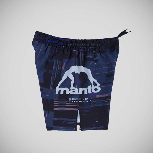 Manto Endure Fight Shorts Navy