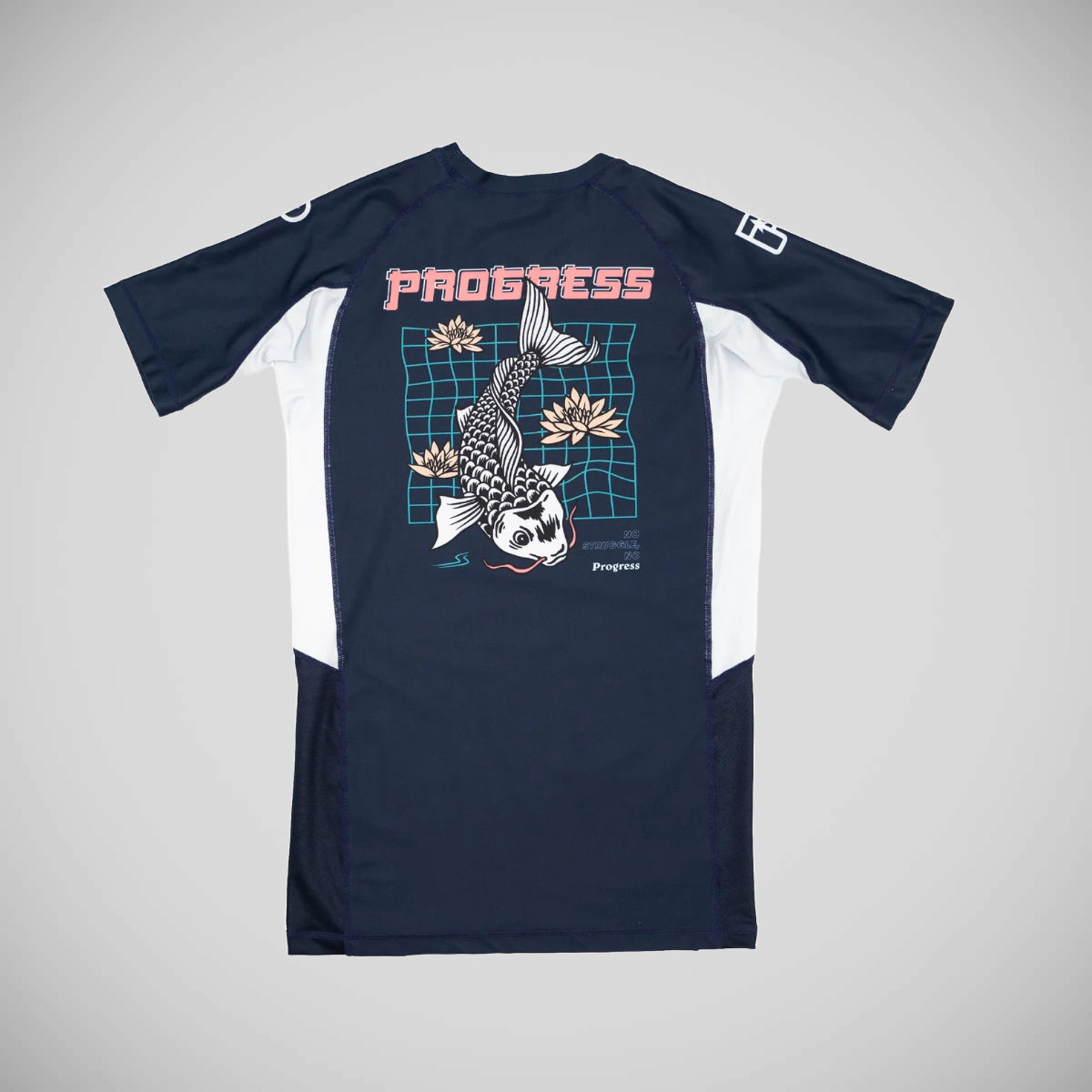 Vooruitgang onbekend Koi Rash Guard Navy