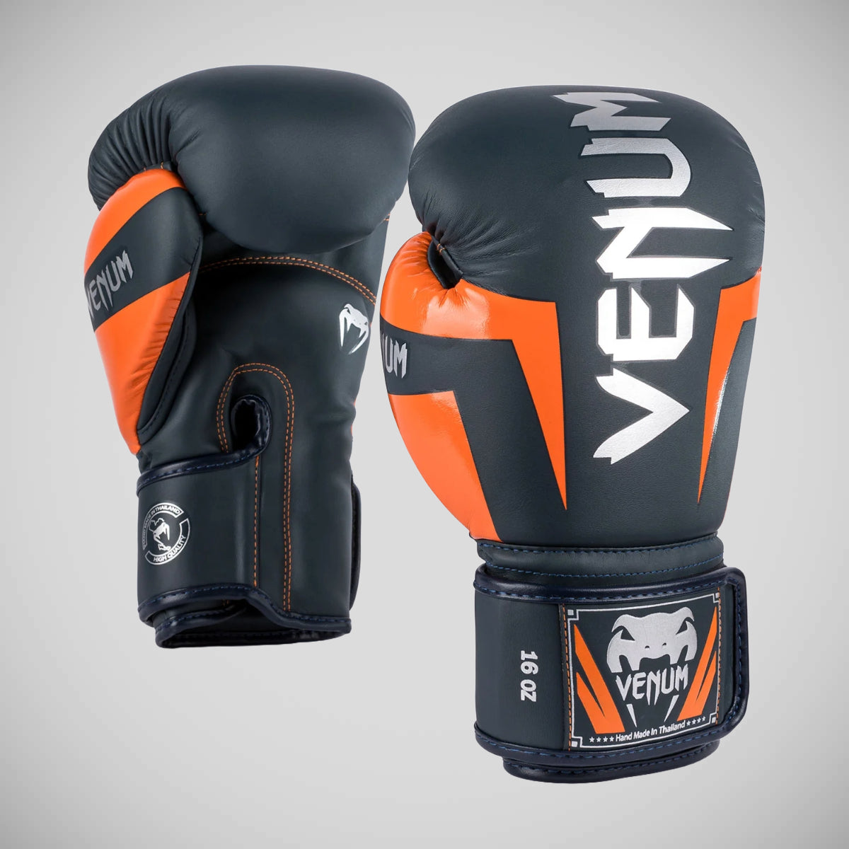 Venum Gants de boxe d'élite marine / argent / orange