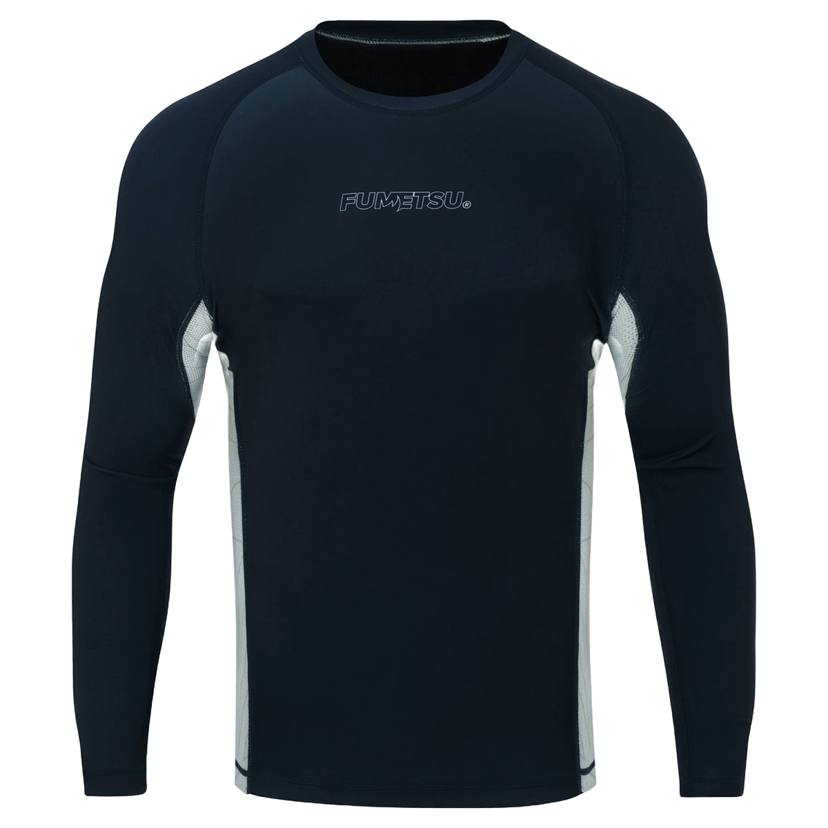 Fumetsu -Ikon Langarm Navy/White Langarm