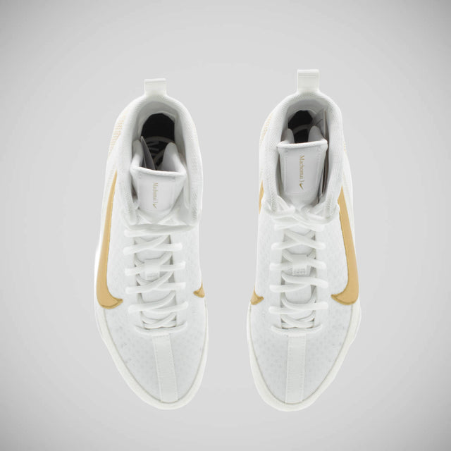 Nike Machomai 3 Boxing Boots 100 White/Gold