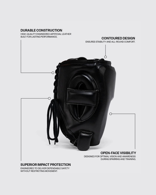 Fly Open Face X Headguard Black
