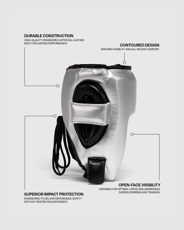 Fly Open Face X Headguard Silver/Black