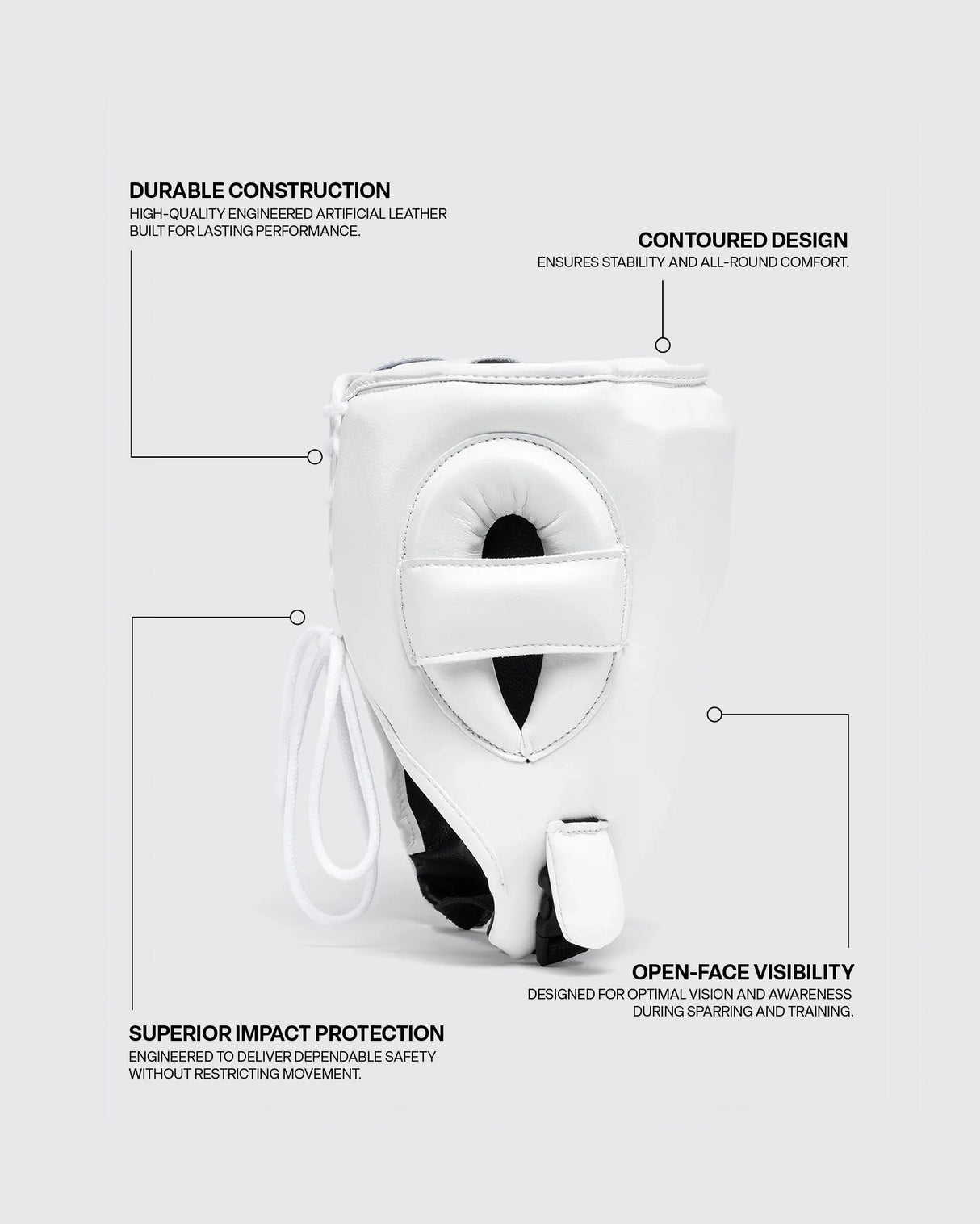 Fly Open Face X Headguard White
