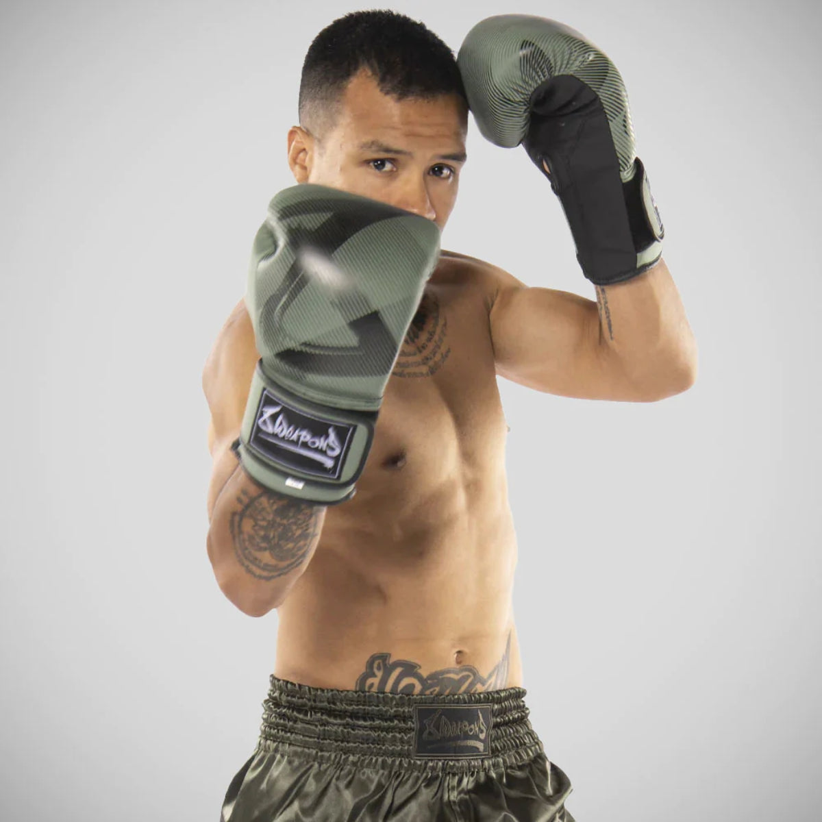 Olive 8 Weapons Hit Boxing Gloves