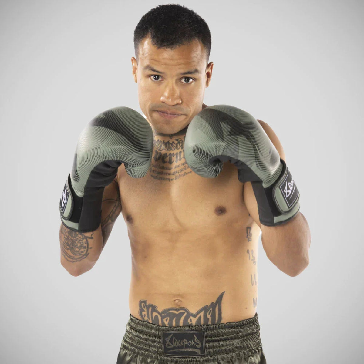 Olive 8 Weapons Hit Boxing Gloves