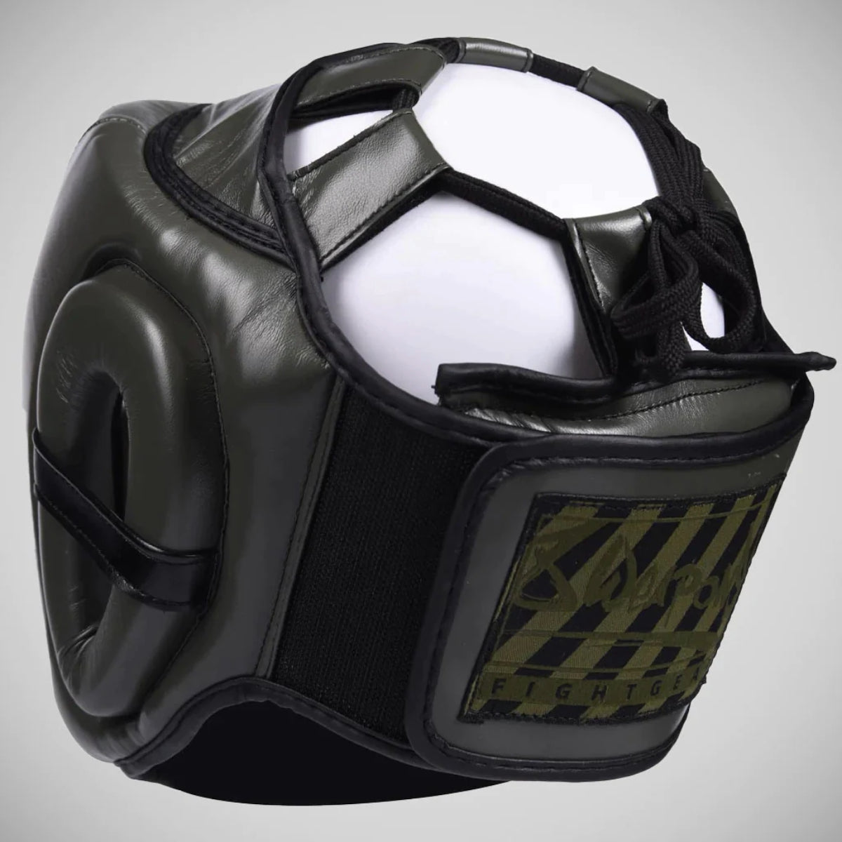 8 Weapons Unlimited Head Guard Olive/Black
