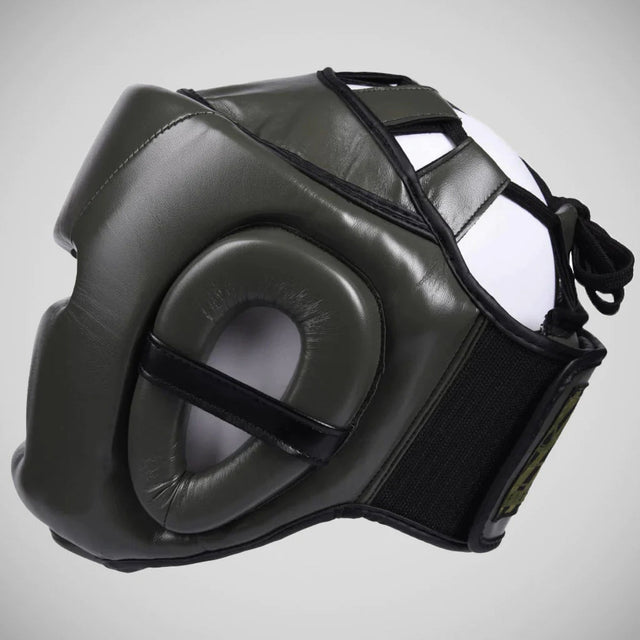 8 Weapons Unlimited Head Guard Olive/Black