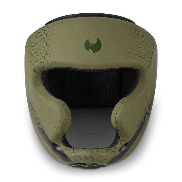 Fumetsu Alpha Pro Head Guard Olive Green/Black